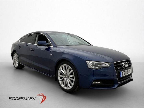 Audi A5 TDI Q 190hk S-Line Värmare Drag Sensorer - 2016