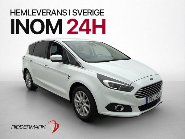 Ford S-Max 2.0 TDCi Business 7-Sits Navi Sensorer Dragkrok - 2017