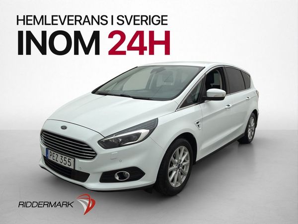 Ford S-Max 2.0 TDCi Business 7-Sits Navi Sensorer Dragkrok - 2017