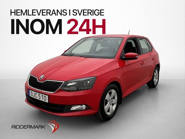 Skoda Fabia TDI 90hk Style Sensorer CarPlay Farthållare - 2017