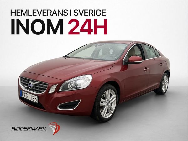 Volvo S60 DRIVe 115hk Summum Navi P-Sensor Skinn Elstol Drag - 2012