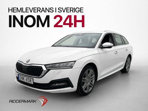 Skoda Octavia TDI 4x4 150hk Värmare Kamera CarPlay Dragkrok - 2022
