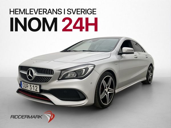 Mercedes CLA250 Sport 4M 218hk AMG Pano Kamera CarPlay - 2017