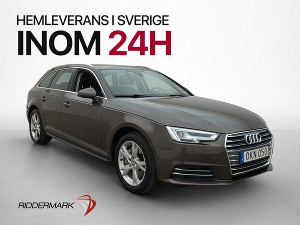 Audi A4 2.0 TDI Q 190hk Proline P-Sensorer Farthållare Drag - 2017