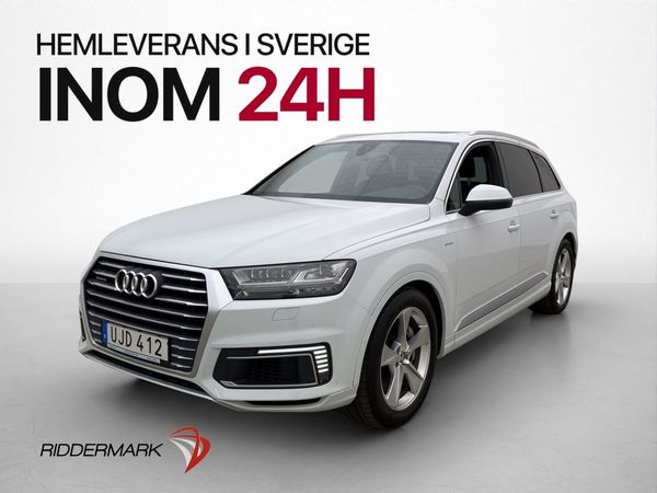 Audi Q7 e-Tron TDI Q 373hk Pano BOSE-Ljud Luftfjädring Drag - 2017