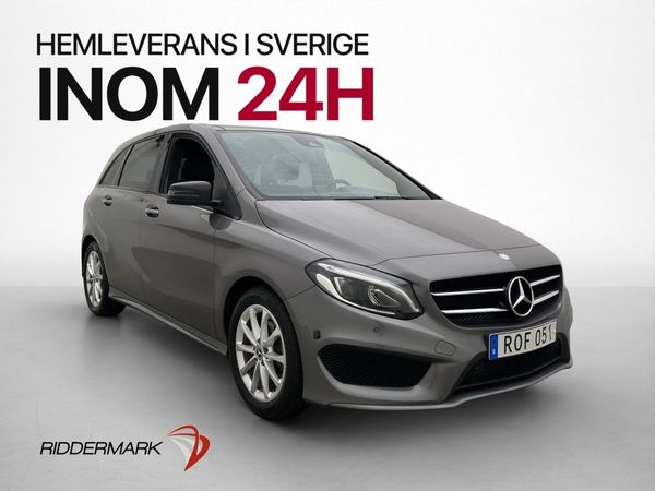 Mercedes B200 d 4Matic AMG Night Pano Värmare Kamera - 2017