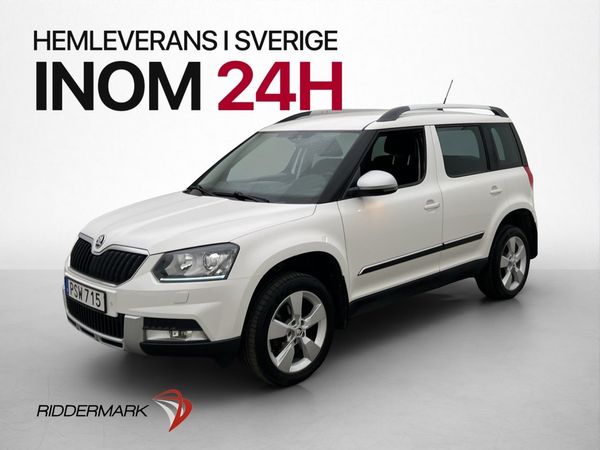 Skoda Yeti Outdoor TDI 4x4 Drivers Edt D-Värmare Kamera Drag - 2015