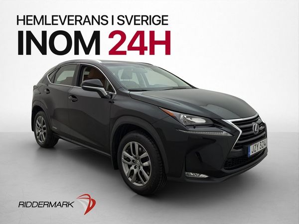 Lexus NX 300h 2.5 AWD E-CVT 197hk Kamera Navi Skinn Drag - 2015