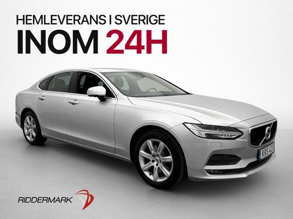 Volvo S90 D4 AWD Momentum Värmare 360°Kamera Halvskinn Drag - 2017