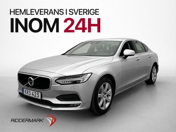 Volvo S90 D4 AWD Momentum Värmare 360°Kamera Halvskinn Drag - 2017