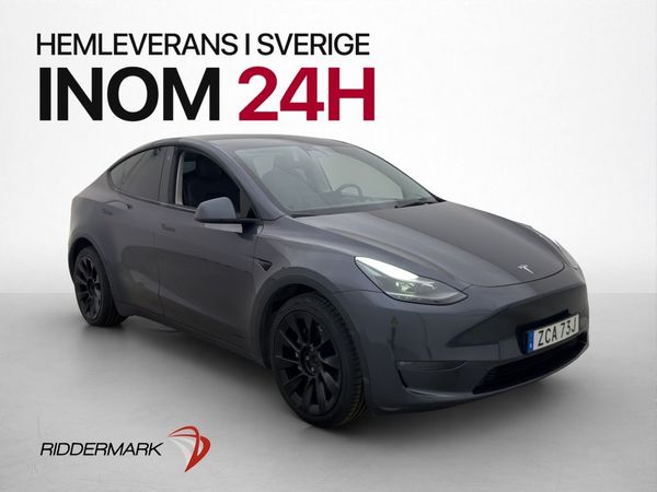 Tesla Model Y Long Range AWD Värmepump Skinn Svensksåld - 2022