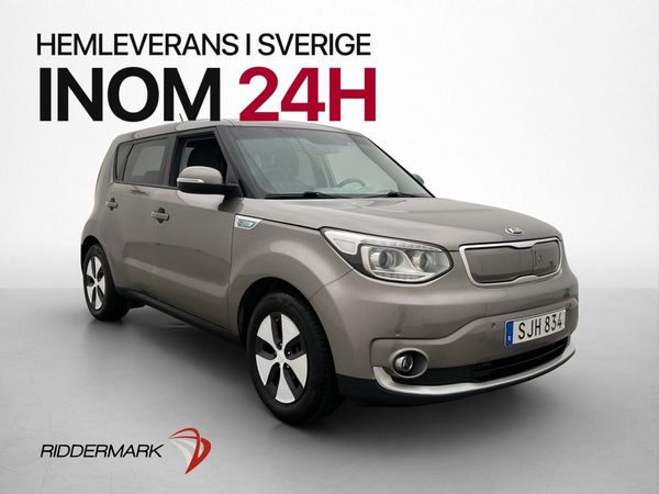 Kia Soul EV 30 kWh 110hk Kamera Navigation CarPlay Rattvärme - 2018
