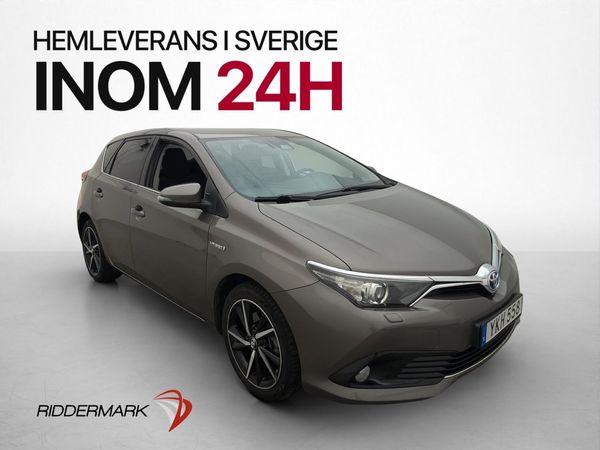 Toyota Auris Hybrid 136hk Intense Edition Kamera 0,39l/mil - 2017