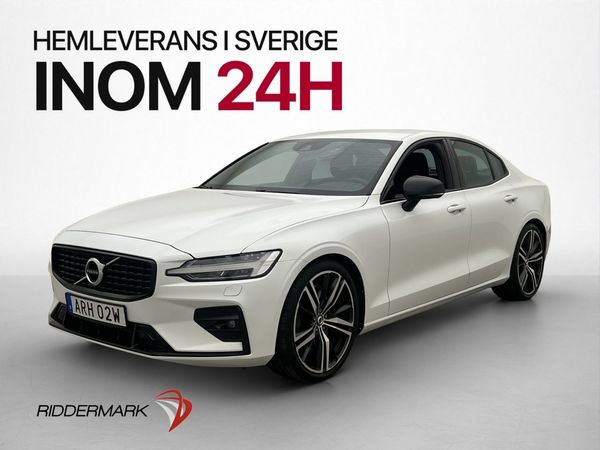 Volvo S60 B5 AWD R-Design VOC H/K Kamera CarPlay Dragkrok - 2021