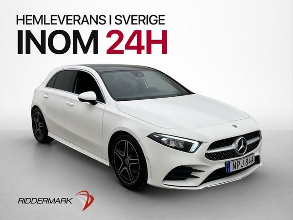 Mercedes A180 AMG Line Pano Kamera Farthållare - 2020