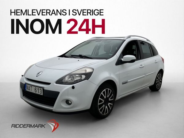 Renault Clio 1.2 TCe 103hk Panorama Farthållare - 2013