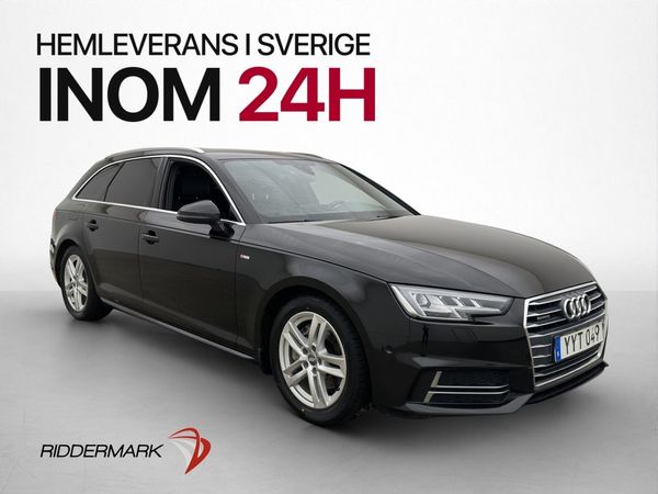 Audi A4 2.0 TDI Q S-Line B&O Cockpit Kamera Navi Värm Drag - 2018