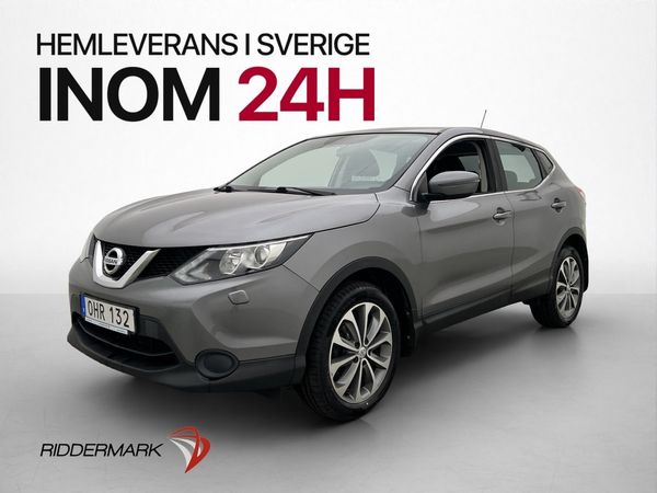 Nissan Qashqai 115hk Bluetooth Farthållare Drag 0,56l/mil - 2017