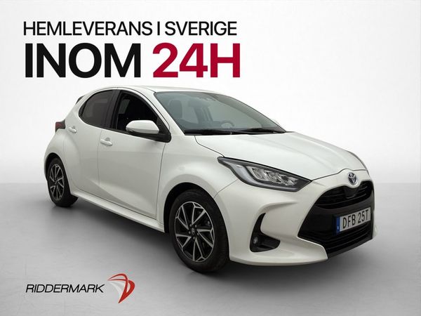 Toyota Yaris Hybrid Active Plus Kamera Rattvärme Adp-Fart - 2022