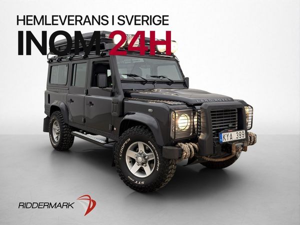 Land Rover Defender 110 TD4 4x4 Vinsch Taktält Två-Brukare - 2012