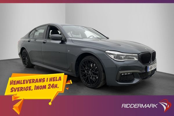 BMW 730 d xDrive M Sport H/K Pano Soft-Close Massage Drag - 2016