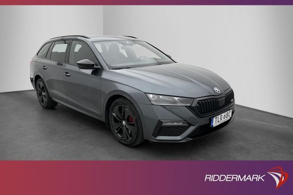 Skoda Octavia RS iV Plug-in Värmare Kamera Rattvärme MOMS - 2021