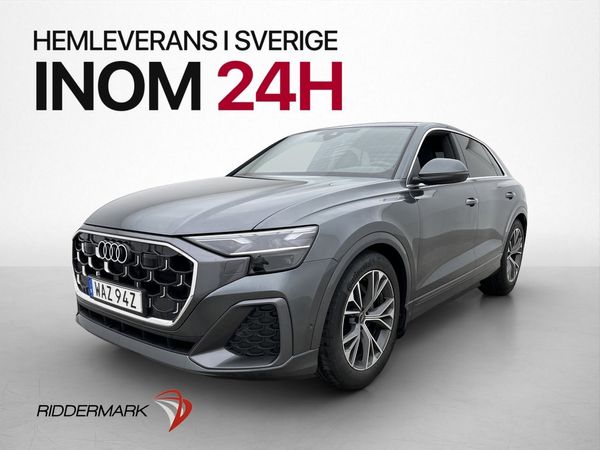 Audi Q8 50 TDI Q S-Line Luftfjädring Värmare Navi Drag MOMS - 2024