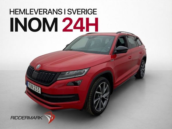 Skoda Kodiaq 2.0 4x4 190hk Sportline Canton Värm Kamera Drag - 2019