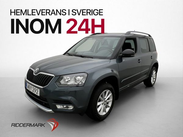 Skoda Yeti 1.4 TSI 122hk Kamera Navigation Bluethooth - 2015