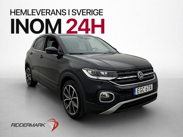Volkswagen T-Cross 1.0 TSI GT Sensorer CarPlay Adapt-Fart - 2022