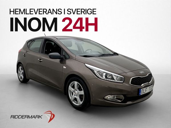 Kia Cee´d 99hk EX 2-Brukare P-Sensorer Rattvärme Bluetooth - 2014