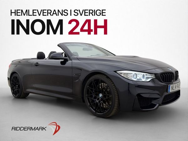 BMW M4 Convertible 431hk Svensksåld H/K Supersprint Skinn - 2015