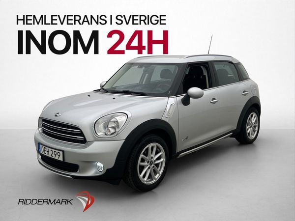 MINI Countryman ALL4 122hk Chili P-Sensorer 0,67l/mil - 2016