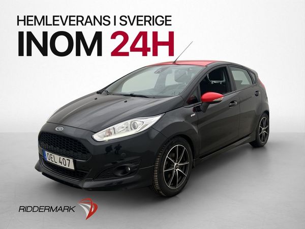 Ford Fiesta 100hk ST-Line M/K-Värmare En-Brukare 0,43l/mil - 2017
