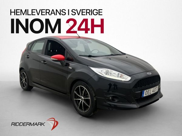 Ford Fiesta 100hk ST-Line M/K-Värmare En-Brukare 0,43l/mil - 2017