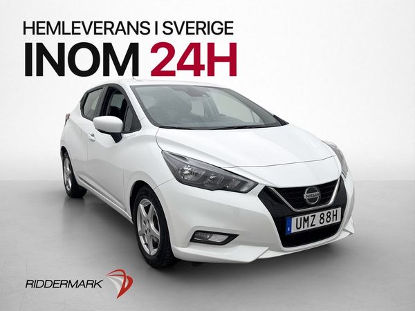 Nissan Micra 1.0 IG-T XTRONIC-CVT 92hk P-Sensorer Bluetooth - 2022