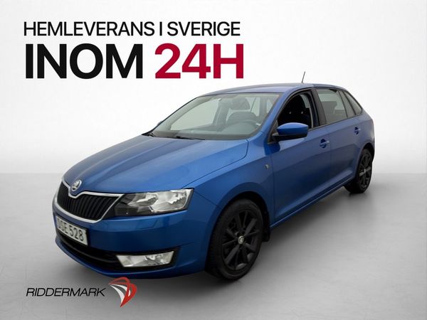 Skoda Rapid Spaceback 1.2 TSI 105hk Plus Sensorer Låg-Skatt - 2015