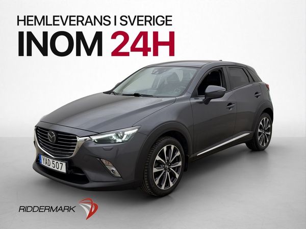 Mazda CX-3 2.0 120hk Optimum BOSE HUD M&K-Värmare Kamera - 2015