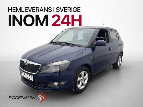 Skoda Fabia 1.2 TSI Ambiente Sensorer Farthållare Låg-Skatt - 2014
