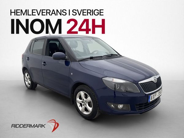 Skoda Fabia 1.2 TSI Ambiente Sensorer Farthållare Låg-Skatt - 2014