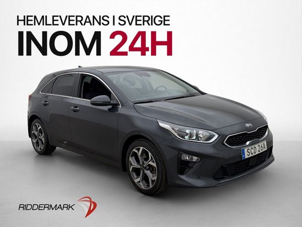 Kia Cee´d T-GDI 160hk Advance Plus Kamera Halvskinn CarPlay - 2021