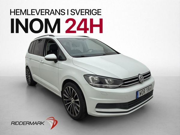 Volkswagen Touran HANDIKAPPSANPASSAD 7-Sits Kamera Drag - 2016
