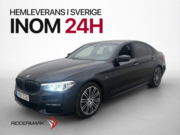 BMW 520 d xDrive Sedan M Sport HiFi Navi Kamera Skinn Drag - 2018