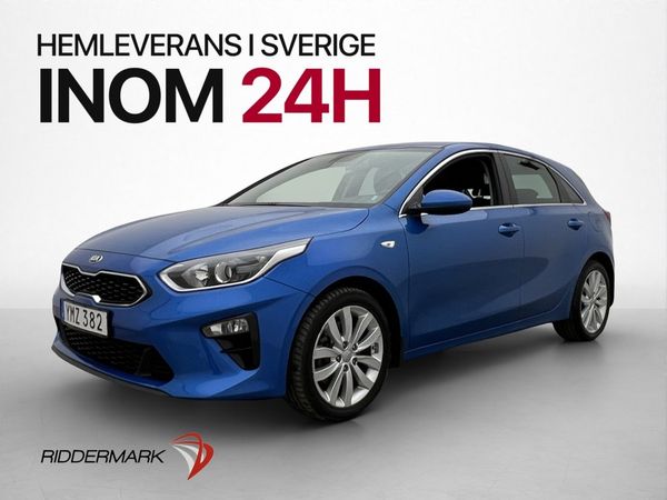 Kia Cee´d 120hk Advance Kamera CarPlay Rattvärme Farthållare - 2019