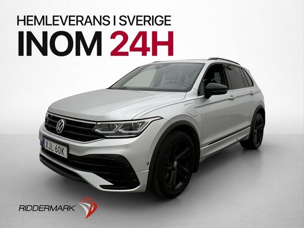 Volkswagen Tiguan eHybrid 245hk R-Line Cockpit Pano 360 Drag - 2021