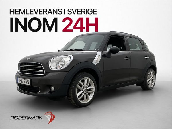 MINI Cooper 122hk M&K-Värmare Halvskinn P-Sensorer - 2015