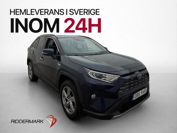 Toyota RAV4 Hybrid AWD Executive Kamera Skinn Elstol Drag - 2021