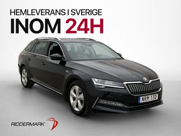 Skoda Superb IV Plug-in 218hk L&K Cockpit Kamera Värm Drag - 2020