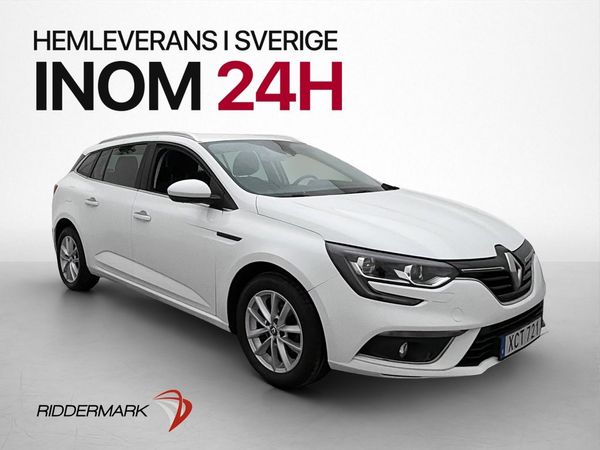 Renault Megane Sport Tourer 140hk M&K-Värmare Navi 0,55l/mil - 2019