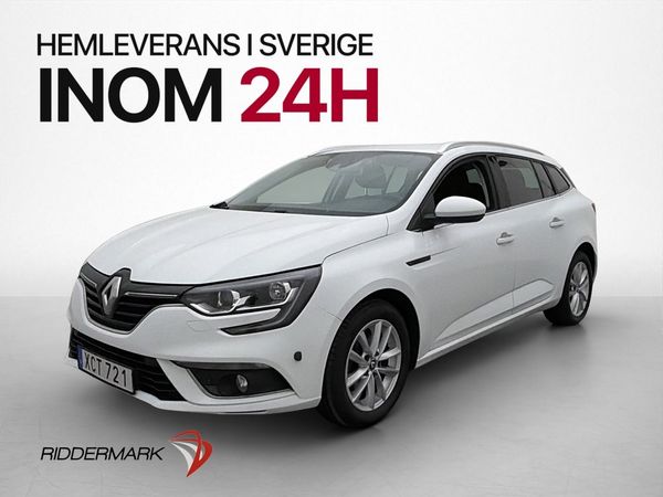 Renault Megane Sport Tourer 140hk M&K-Värmare Navi 0,55l/mil - 2019